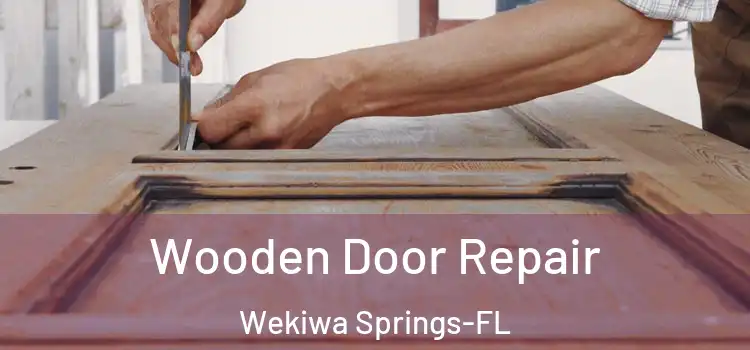 Wooden Door Repair Wekiwa Springs-FL